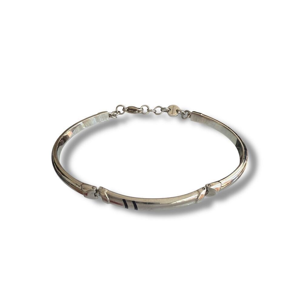 BROSWAY bracelet silver tone sz 7,5